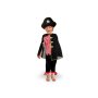 Piratdr�kt med mantel - Maskeraddr�kt - 116�128 cm (5�8 �r)