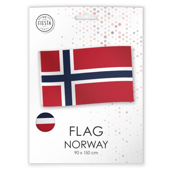 Flagga - Tyg - Norge - 90x150 cm Flagga - Tyg - Norge - 90x150 cm