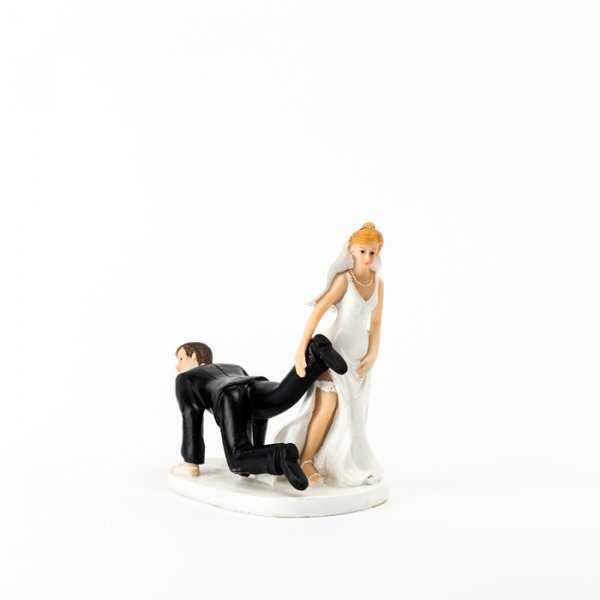 Cake Topper - Slpad brudgum