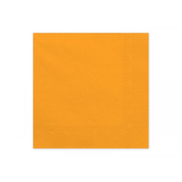 Servetter - Ljusorange