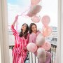 Folieballong - Hjrta - 45 cm - Bride to be - Rosa