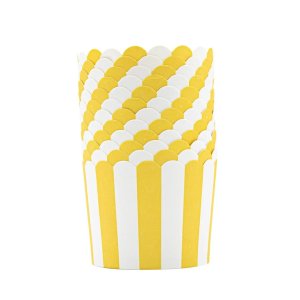 Stabila muffinsformar - Gul/Vit - 12 st Stabila muffinsformar - Gul/Vit - 12 st