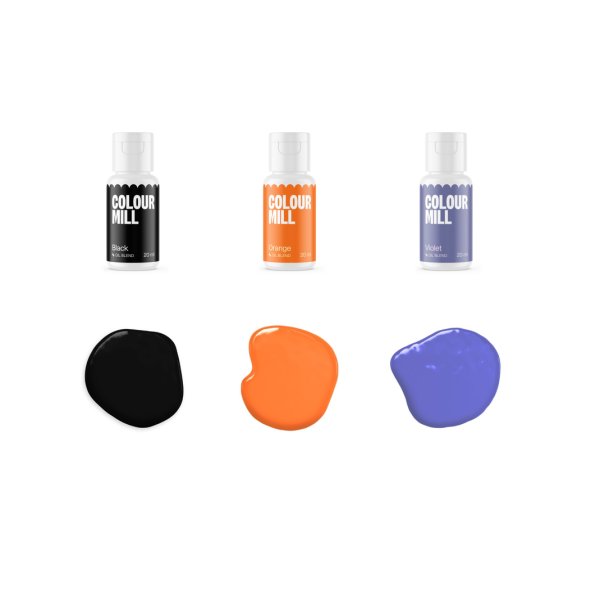 Coulour�Mill Paket Halloweenf�rger 3 x 20 ml