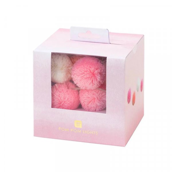 Ljusslinga - Pom Poms - We Love Pink Ljusslinga - Pom Poms - We Love Pink