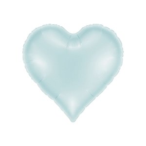 Folieballong - Sweetie Heart Satin Pastel Blue 46 cm Folieballong - Sweetie Heart Satin Pastel Blue 46 cm