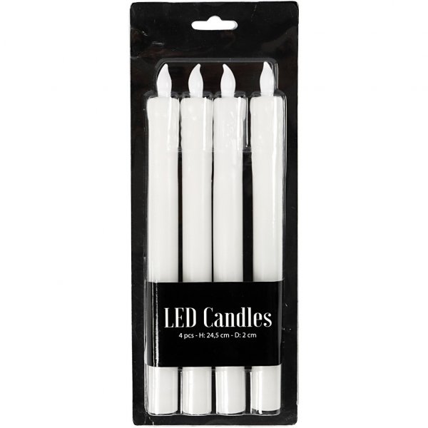 Stearinljus - LED - 4-pack Stearinljus - LED - 4-pack