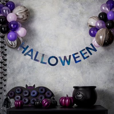 Girlang med ballonger - Halloween - Let\\\'s get Batty