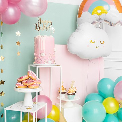 Folieballong - Moln - Sleeping Eyes Folieballong - Moln - Sleeping Eyes