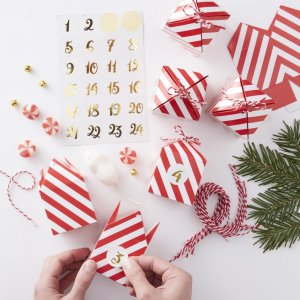 Adventskalender - Red & Gold