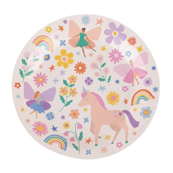 Papptallrik - Enchanted Unicorn - 8-pack Papptallrik - Enchanted Unicorn - 8-pack