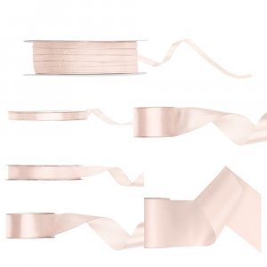 Satinband - Off-White - 25 meter