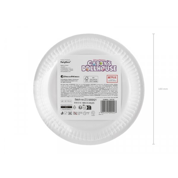 Papperstallrikar Gabby\\\'s Dollhouse - Mix
