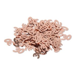 Konfetti 30 - Ros�guld - 1 cm