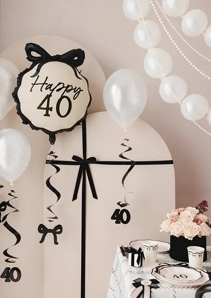 Velourband - 10 m - Svart