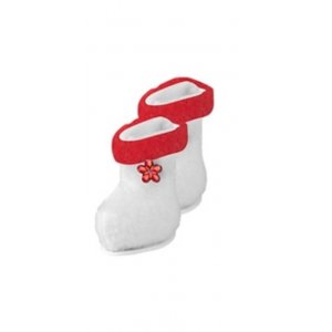 Nissetillbehör - Elf on the Shelf - Stövlar - Vita Nissetillbehör - Elf on the Shelf - Stövlar - Vita