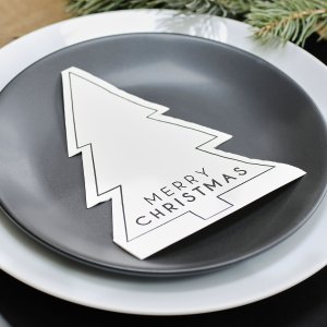 Servetter - Gran - Merry Christmas - 16-pack