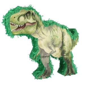 Pi�ata Dinosaurie - Gr�n - 42 x 45 cm