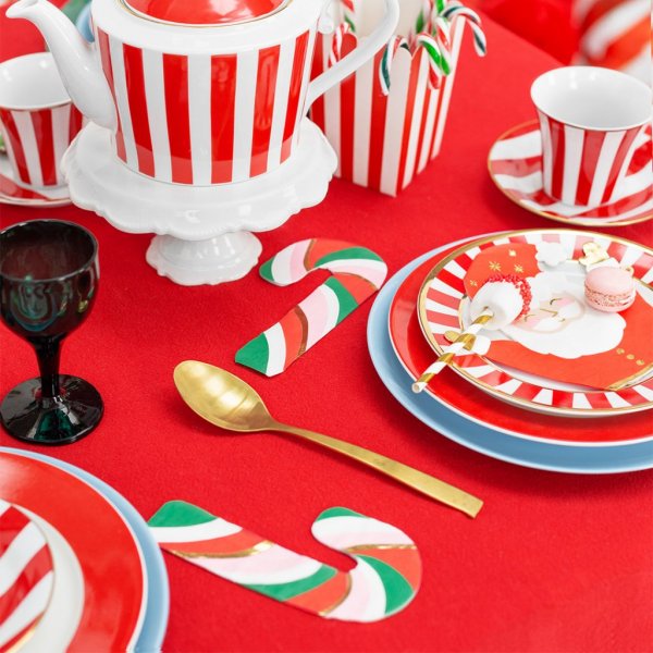 Servetter - Candy Cane - Mix - 20-pack