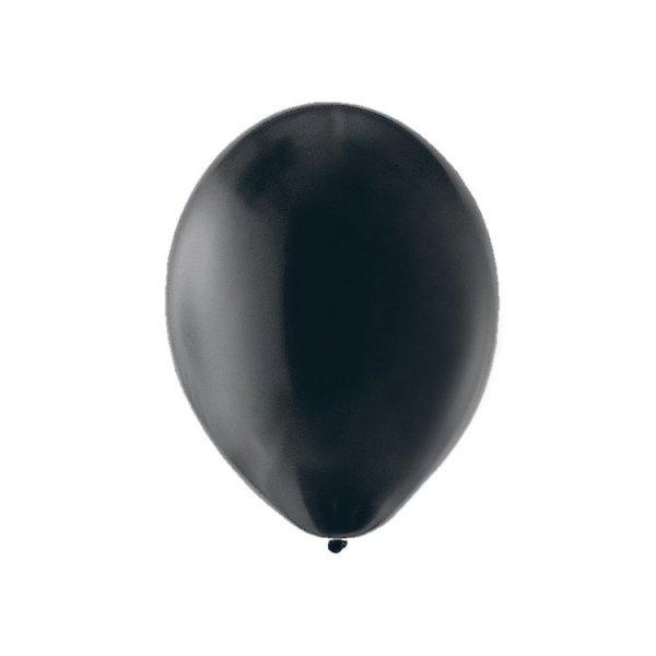 50 pack Ballonger Svart