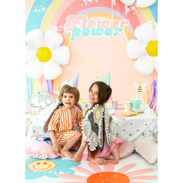 Partyhattar - Pastellmix med guldkant - 6-pack