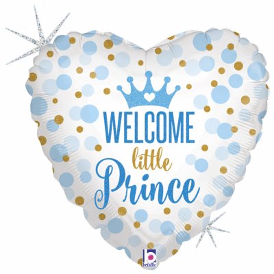 Hjrtballong - Welcome little prince