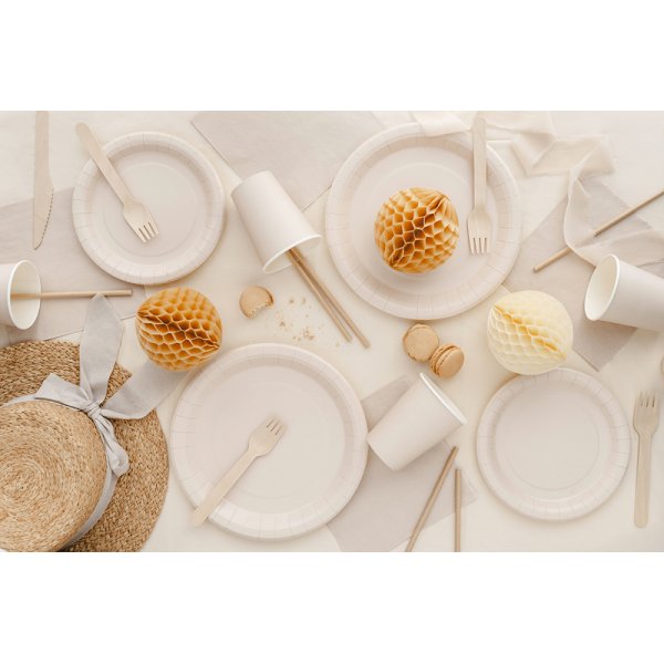 Pappmugg - Beige - 250ml