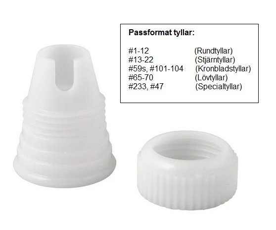 Koppling f�r tyllar - Standard - Wilton