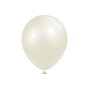 Ballonger enf�rgade - Premium 30 cm - Aura Ivory White - 10-pack