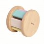 Rullskallra med pingla - PlanToys - Pastell