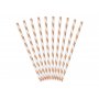 Papperssugr�r ros�guld & vit
