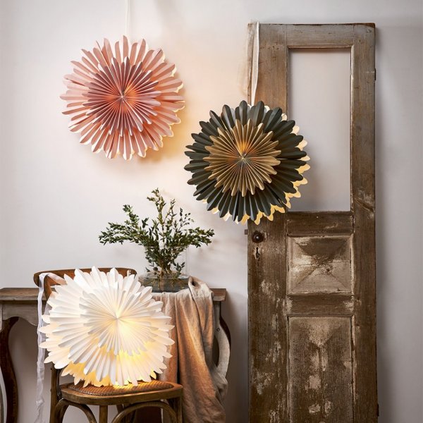 Julstjärna - CRYSTAL 50 cm - Rosa Julstjärna - CRYSTAL 50 cm - Rosa