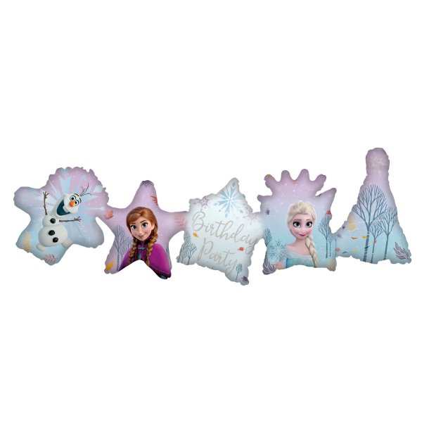 Folieballong - Frozen - 90x30 cm