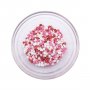 Strssel - Hjrtan - Rosa/Vit /rd - PME - 60 g