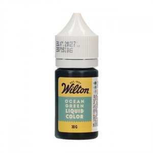 Liquid Color - Ocean Green - 30g - Wilton Liquid Color - Ocean Green - 30g - Wilton