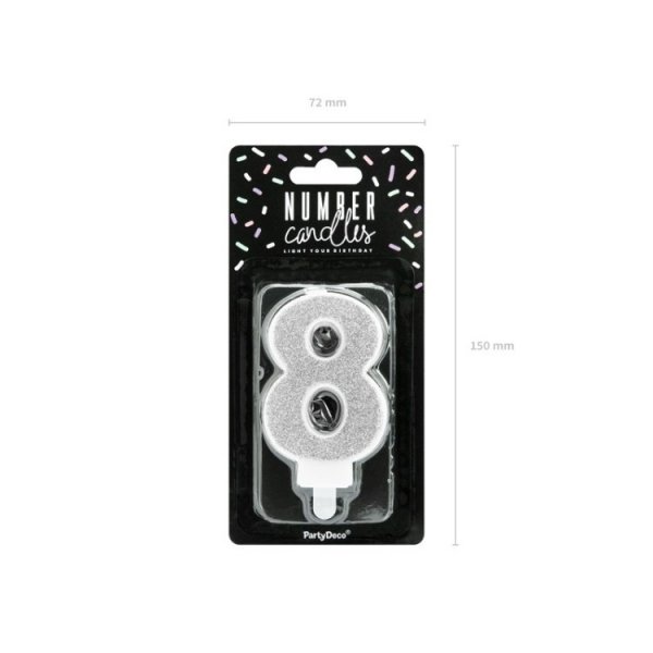 T�rtljus 8 Silver