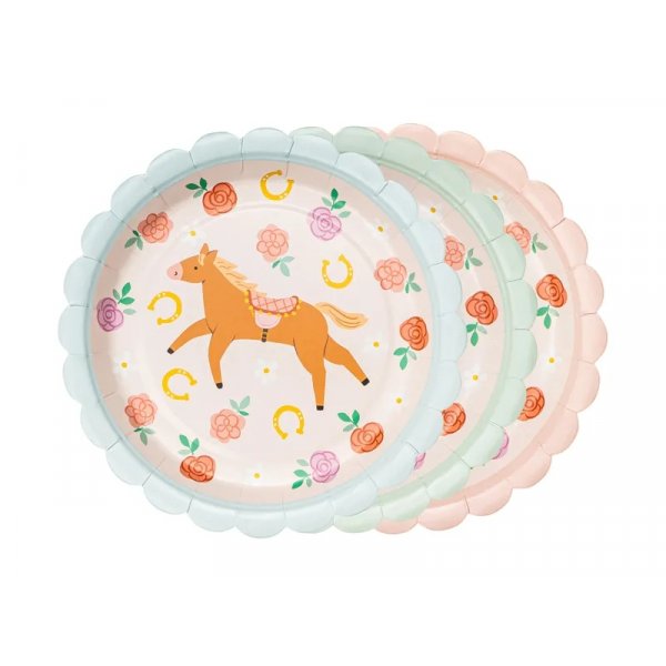 Papptallrikar h�st, 6-pack
