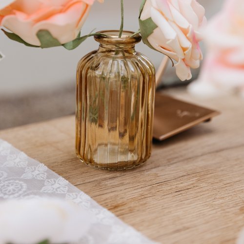 Vas i glas - Ockra - �6,2 x 10 cm / 190 ml