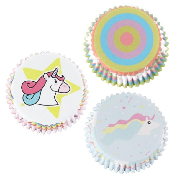 Muffinsformar Enh�rning 3-pack