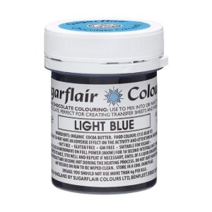 Sugarflair Chokladf�rg Ljusbl� 35g