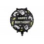 Folieballong - Happy Birthday - Gamer - 35 cm Folieballong - Happy Birthday - Gamer - 35 cm