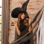 Liten ljuslykta - LED - Halloween - 12 cm