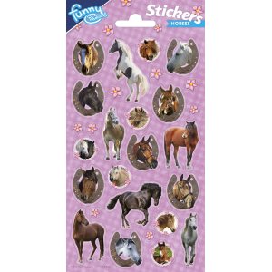 Klistermärken - Hästar - 20-pack Klistermärken - Hästar - 20-pack