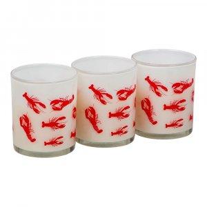 Ljuslyktor - Kr�ftskiva - 3-pack