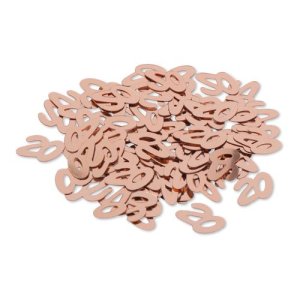 Konfetti 20 - Ros�guld - 1 cm