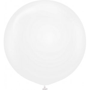 Ballonger enfrgade - Premium 90 cm - Crystal Transparent - 2-pack