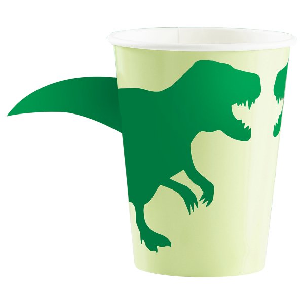 Pappmuggar - Dinosaurie - 8 st