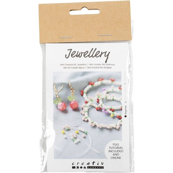 Kit för smyckestillverkning - Armband + Örhängen Kit för smyckestillverkning - Armband + Örhängen