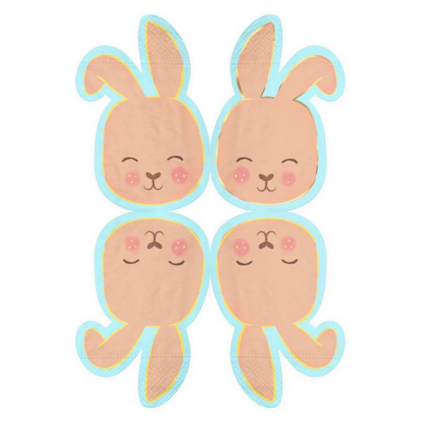 Servetter - Kaniner - 10-pack