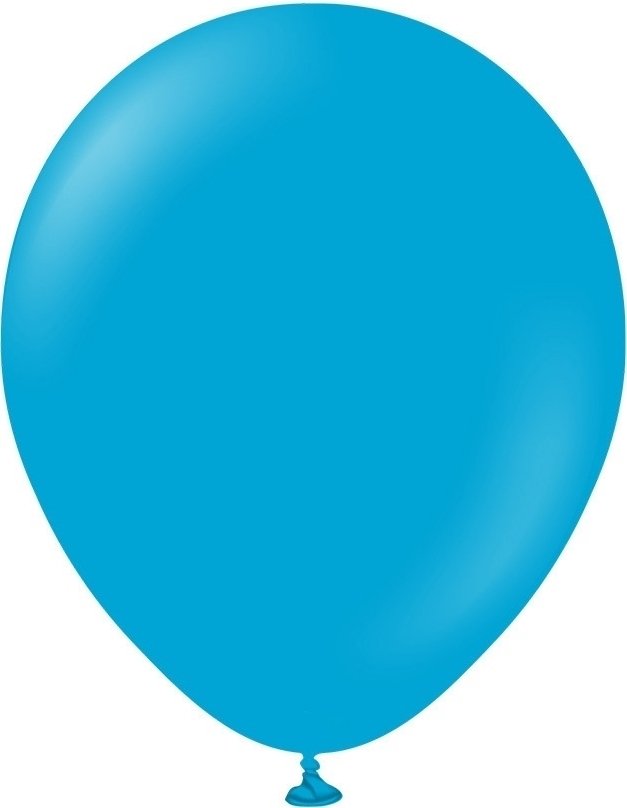 Ballonger enfärgade - Premium 30 cm - Caribbean Blue - 100-pack - Pastell, Enfärgade ballonger, Ballonger