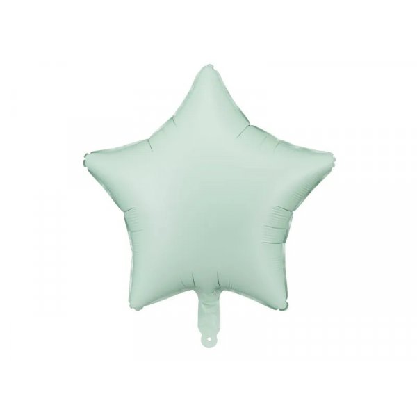 Folieballong - Stj�rna - Mint - 48 cm